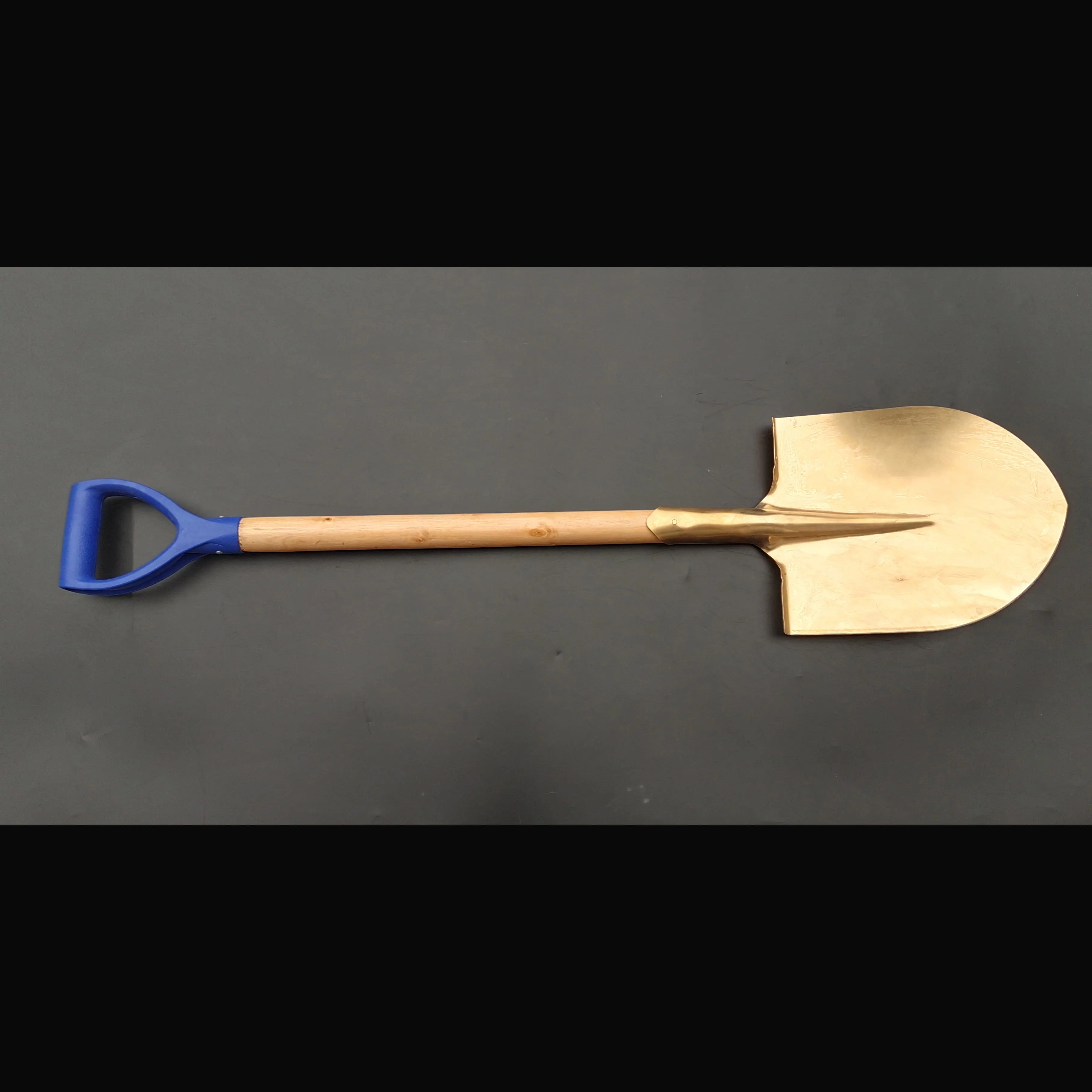 OEM China Hayonex Explosion Proof Non Sparking Tools with Handle Pointed Shovel Made of Brass Copper Aluminium Bronze Tool