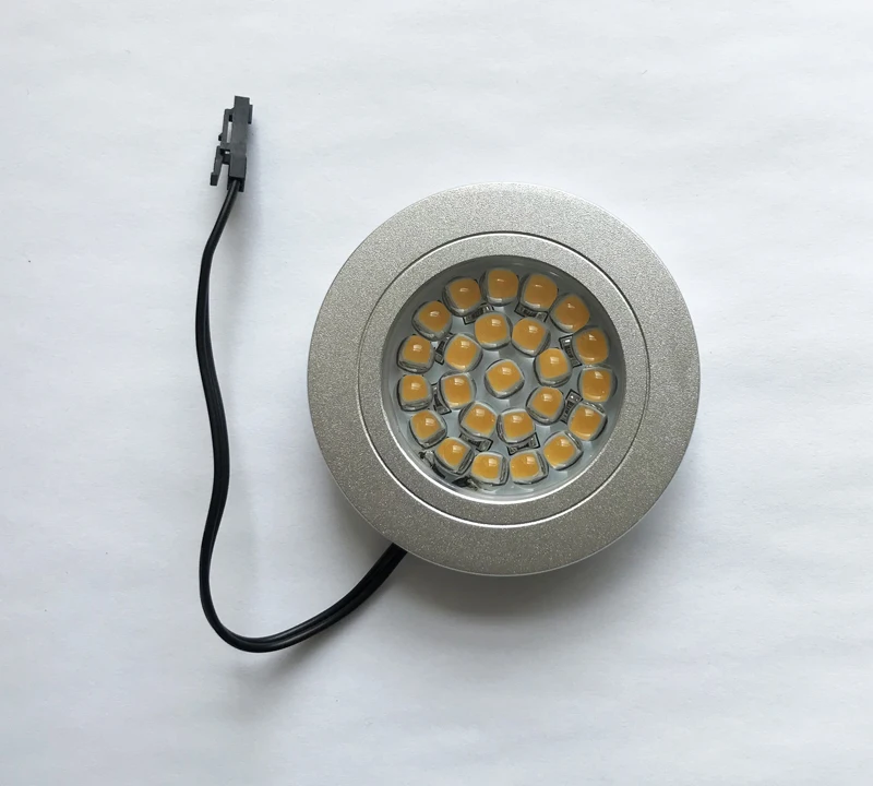 12V Recessed Mount Mini LED Caravan Lights 2W 180LM 55mm Cut Out