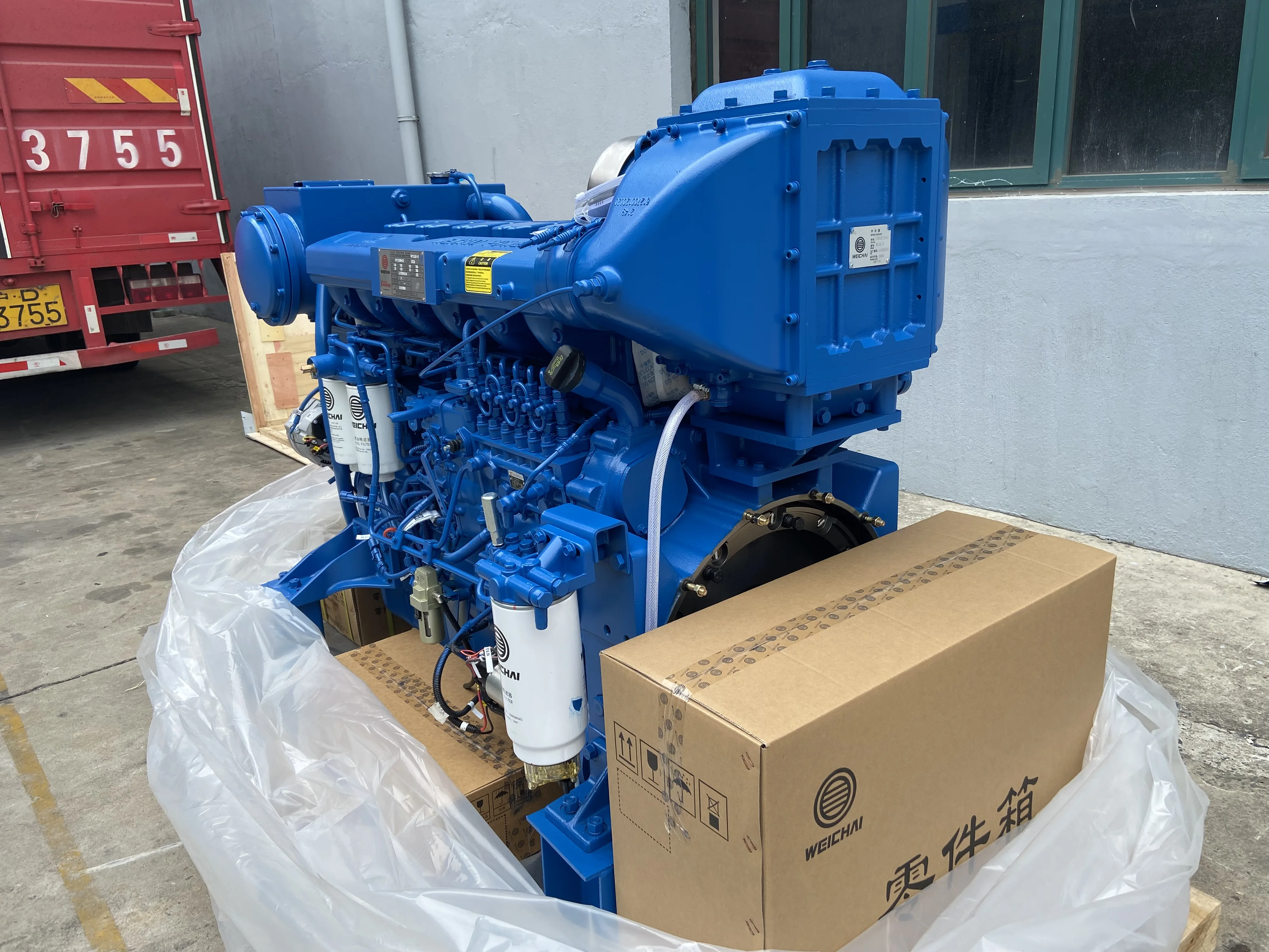 海 Weichai WP13C500-18 Marine Diesel Engine - High Productivity