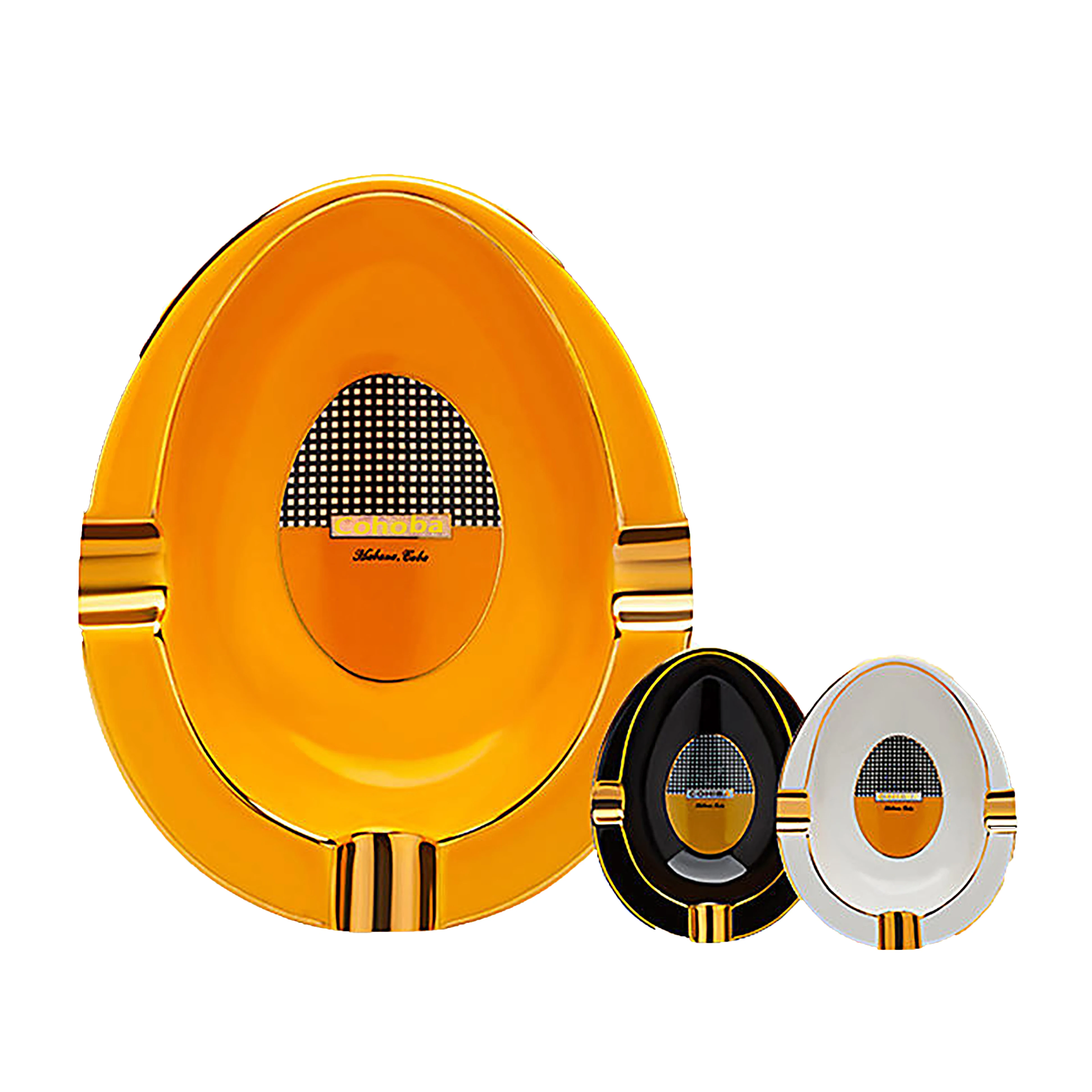 Большая керамическая пепельница для сигар домашняя круглая креативная подставка 3 гостиной