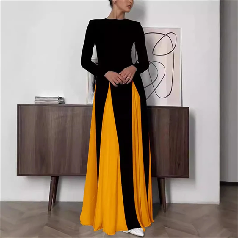 ball gown long sleeve dress Gina