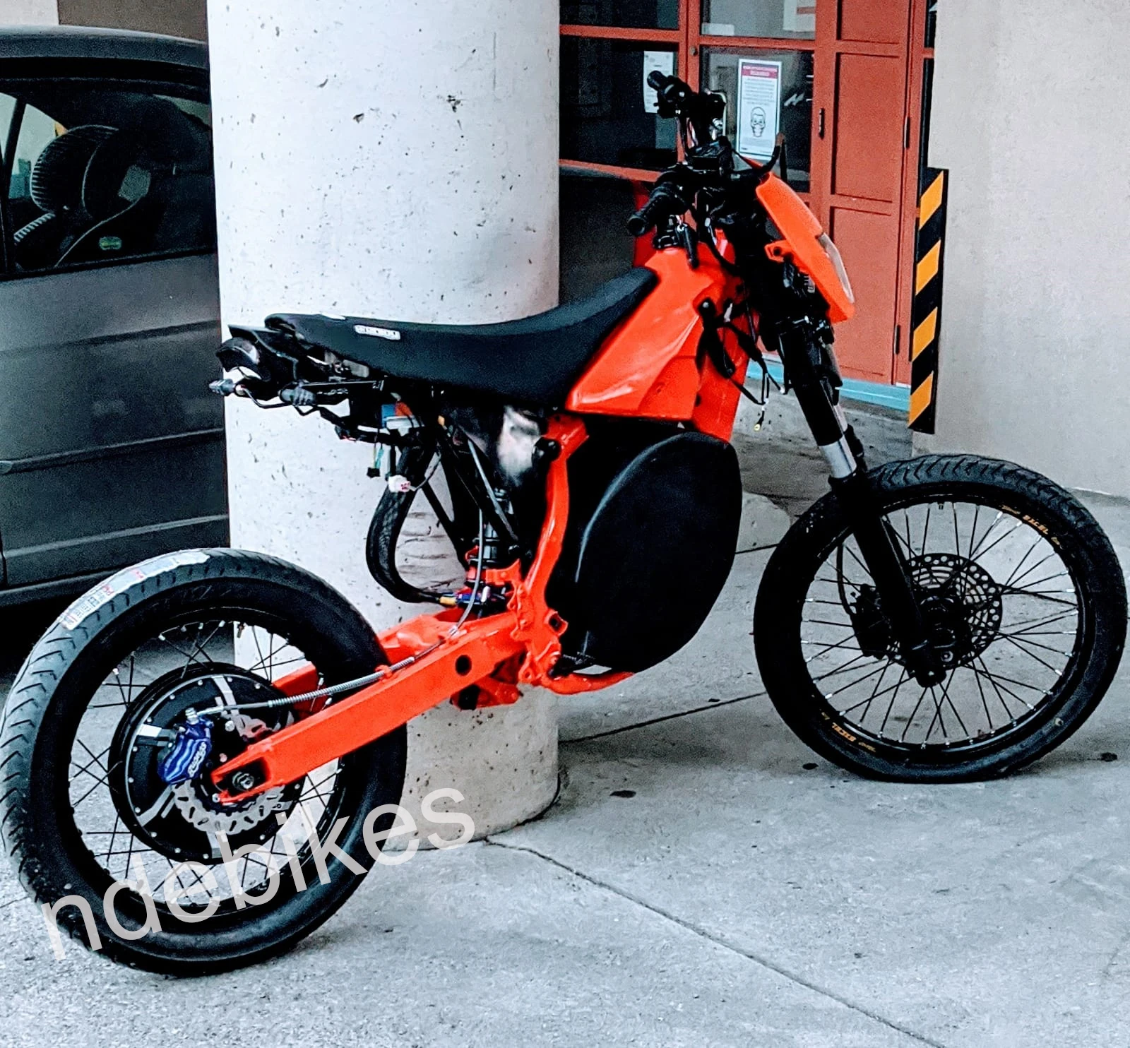 8kW 12000W Ebike Conversion Kit - Brushless 16x3.0 & 16x3.5 Inch Motor ...