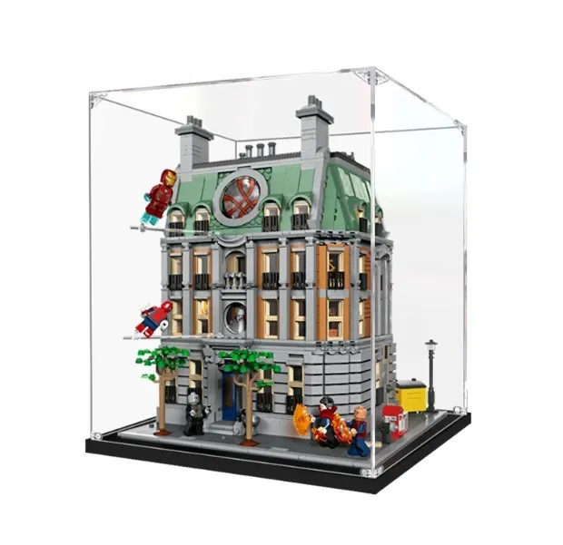 Custom Clear Acrylic Display Case For Legos Sanctum Sanctorum 76218 For