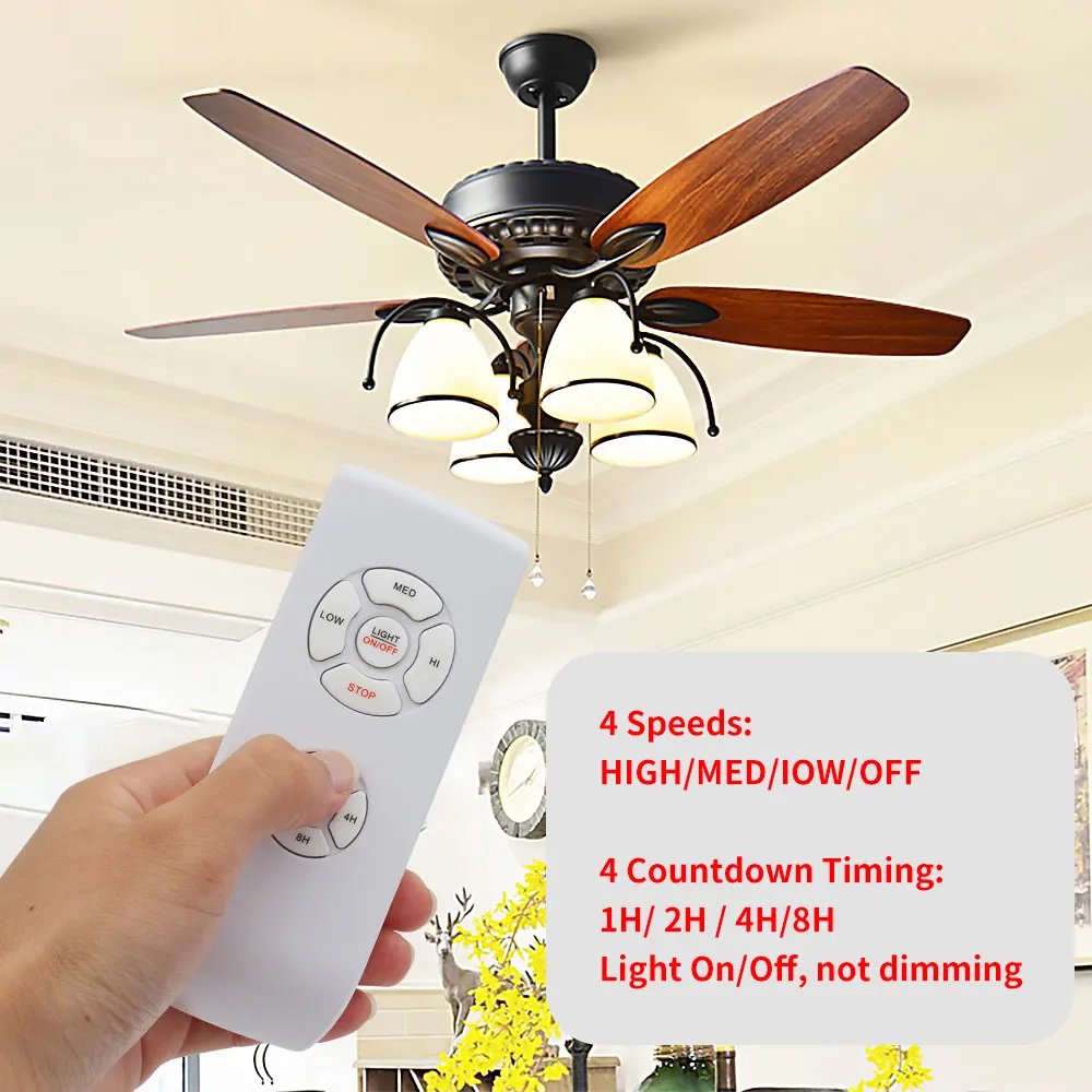 3-in-1 Universal Ceiling Fan Remote Control Kit With UK | Ubuy