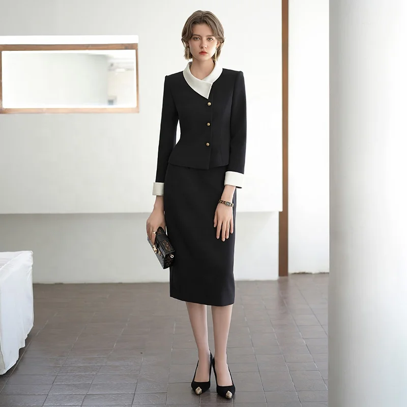 Shop Our 2025 Custom Production of Elegant Ladies Skirt Suits