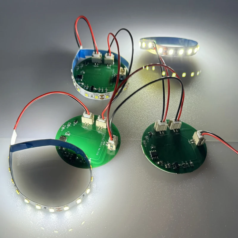 HY18037C Epoxy Resin River Star Table Partition Sensor Switch