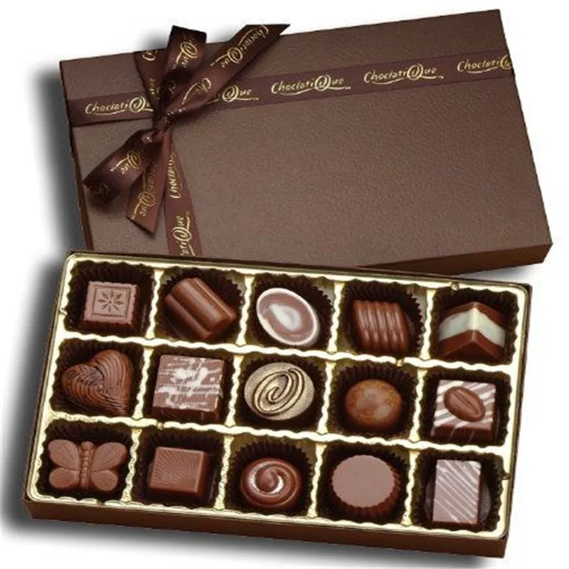 
 Роскошные шоколадные коробки с прозрачными крышками на заказ оптом, шоколадные коробки с вставками/пластиковые лотки  