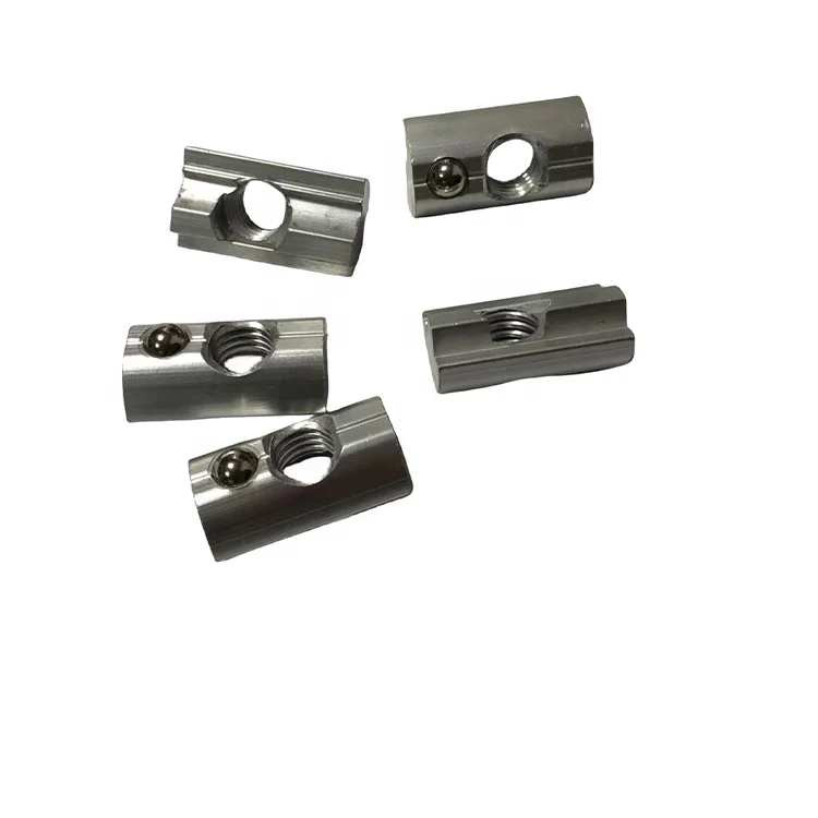 CE PV Fasteners Universal Solar Panel Mounting Rail Aluminum SUS304 Fixing Nut Slider Nut for Solar Rail Structure