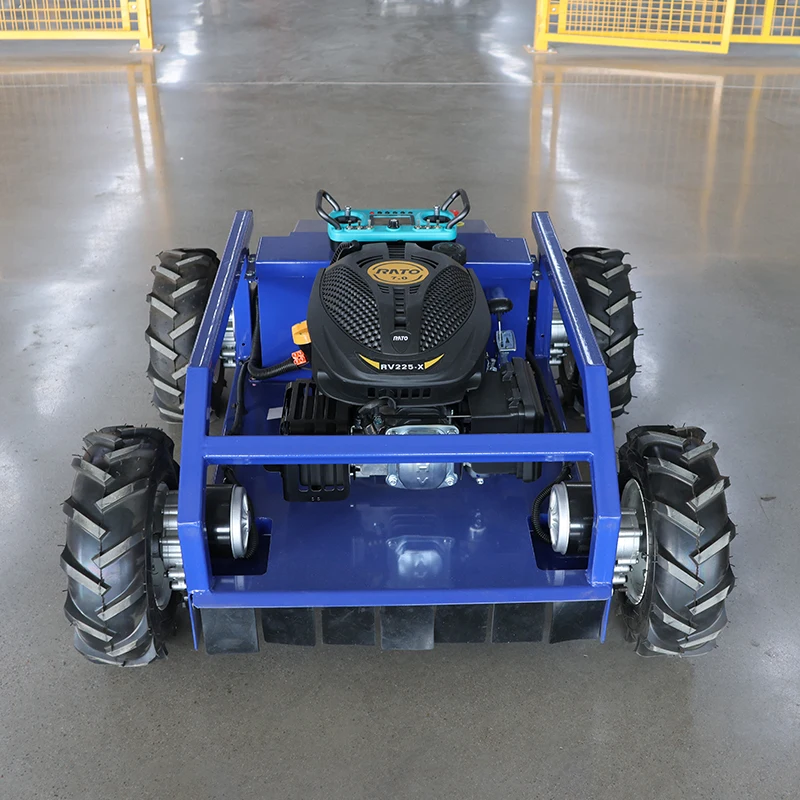 Factory Sales Grass Cutters Garden Motor Flail Professional Self-propelled Atv Remote Control Wheeled Lawn Mower