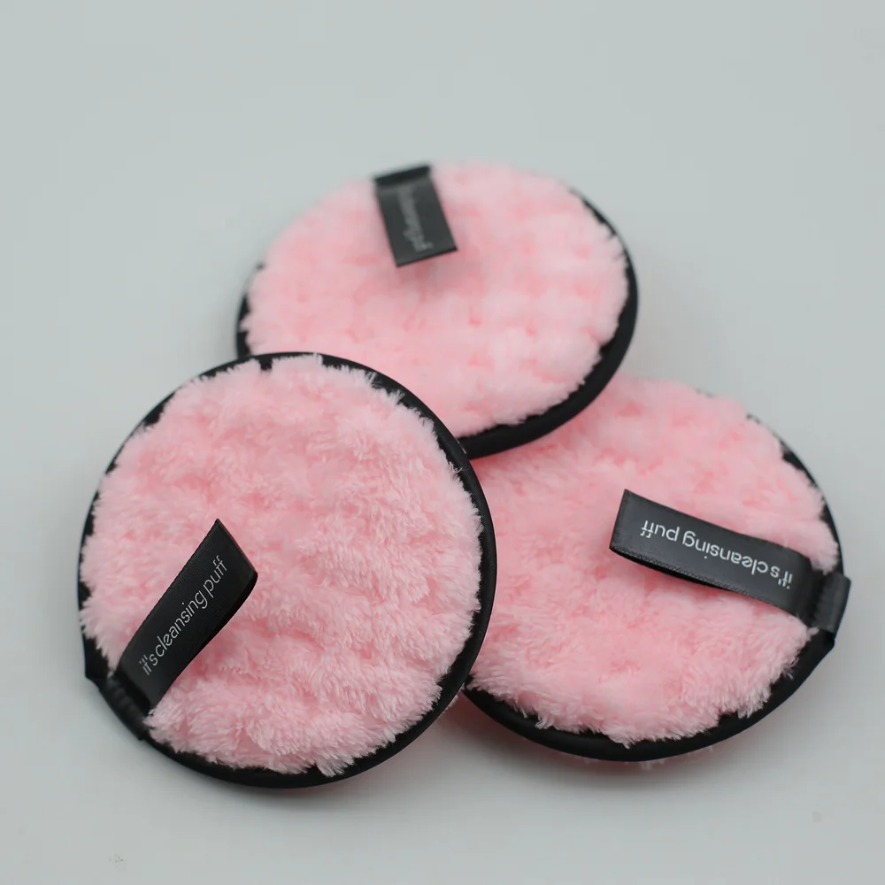 Magic Reusable Make up Remover Cloth Pads Private Label Face Clean Makeup Removing Puffs