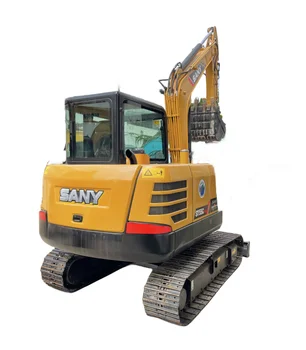 Used Excavator SANY 55C Chinese Crawler Digger 5.5 Ton Used Engineering Construction Machinery Mini Excavator