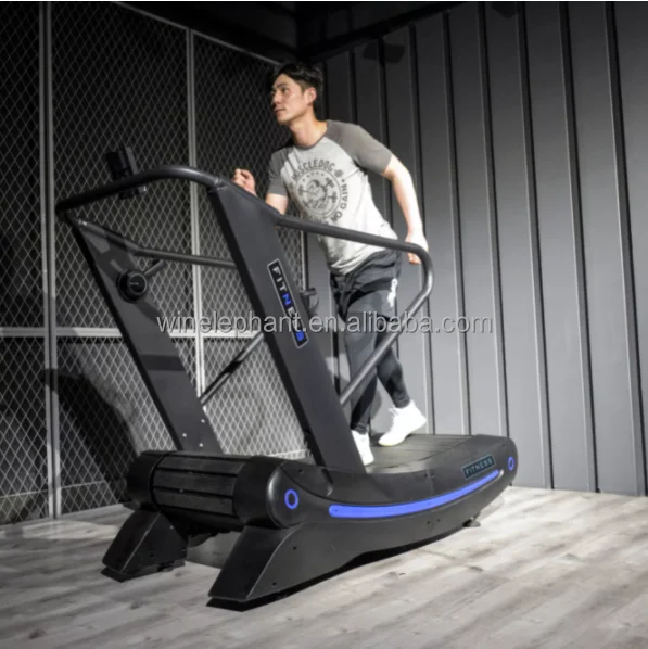 Curved Treadmill Wholesale Commercial Fitness Running Unpowered