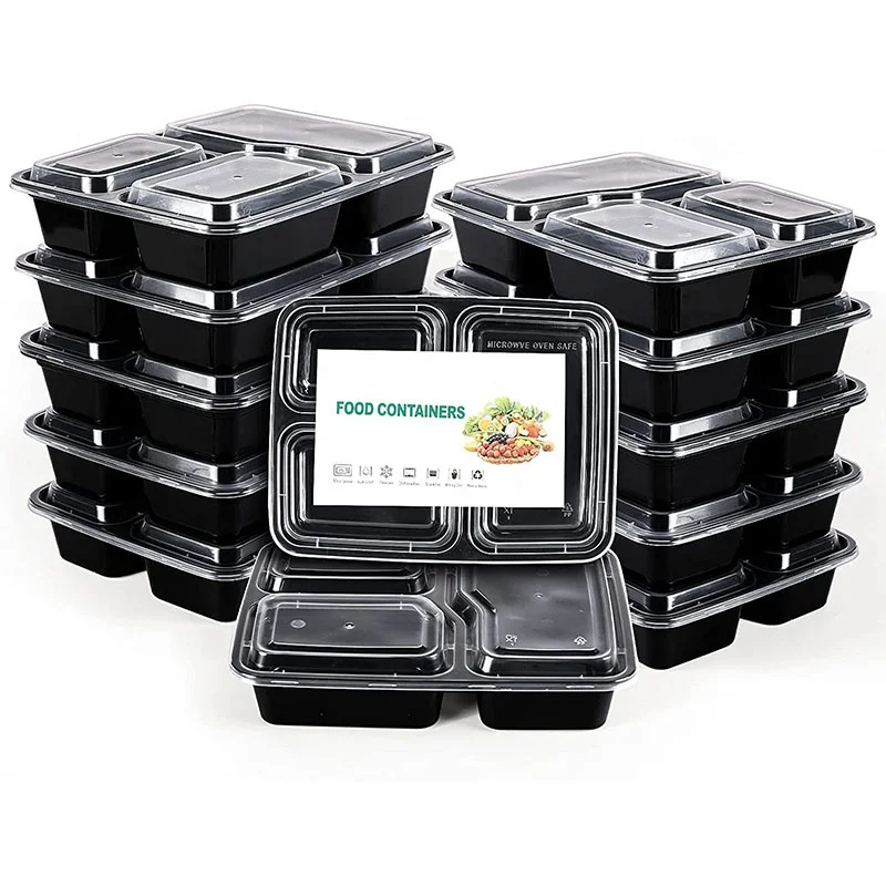 Контейнеры pp. Пластиковые контейнеры для еды одноразовые. Plastic Takeaway Boxes. Food Prep Containers with Lids Stackable Storage.