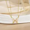 Magnetic couple necklace xl0451