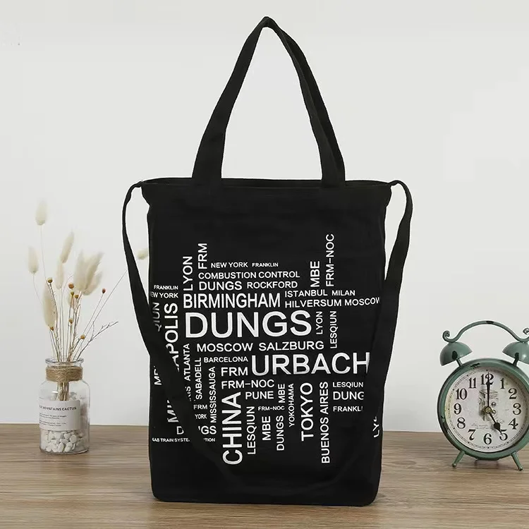 Custom Blank Plain Quality Heavy Duty Cotton Canvas Wine Bag Single