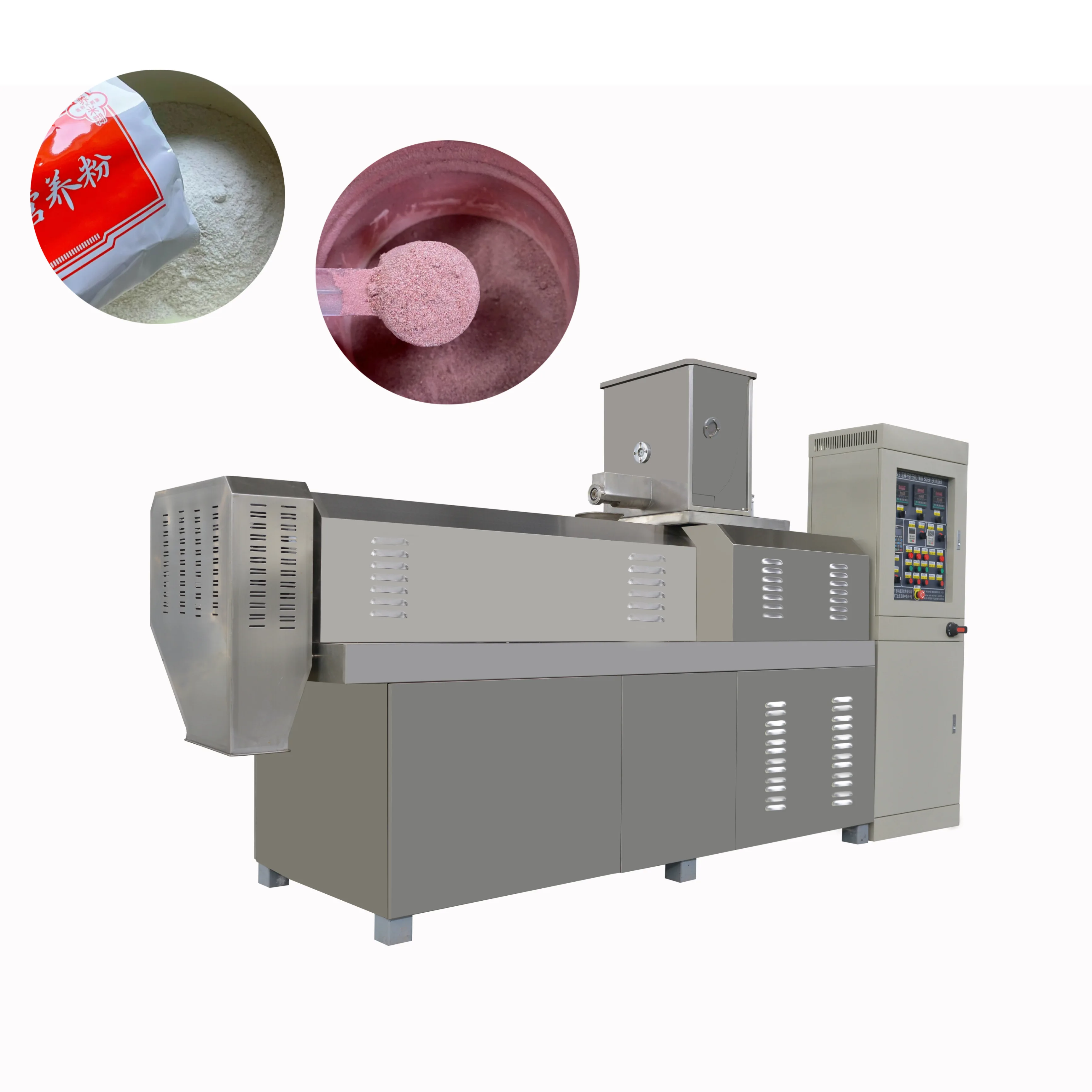 High Quality Automatic cerelac Nutritional Powder Instant Porridge Baby Food Making Machine From Benro Machinery