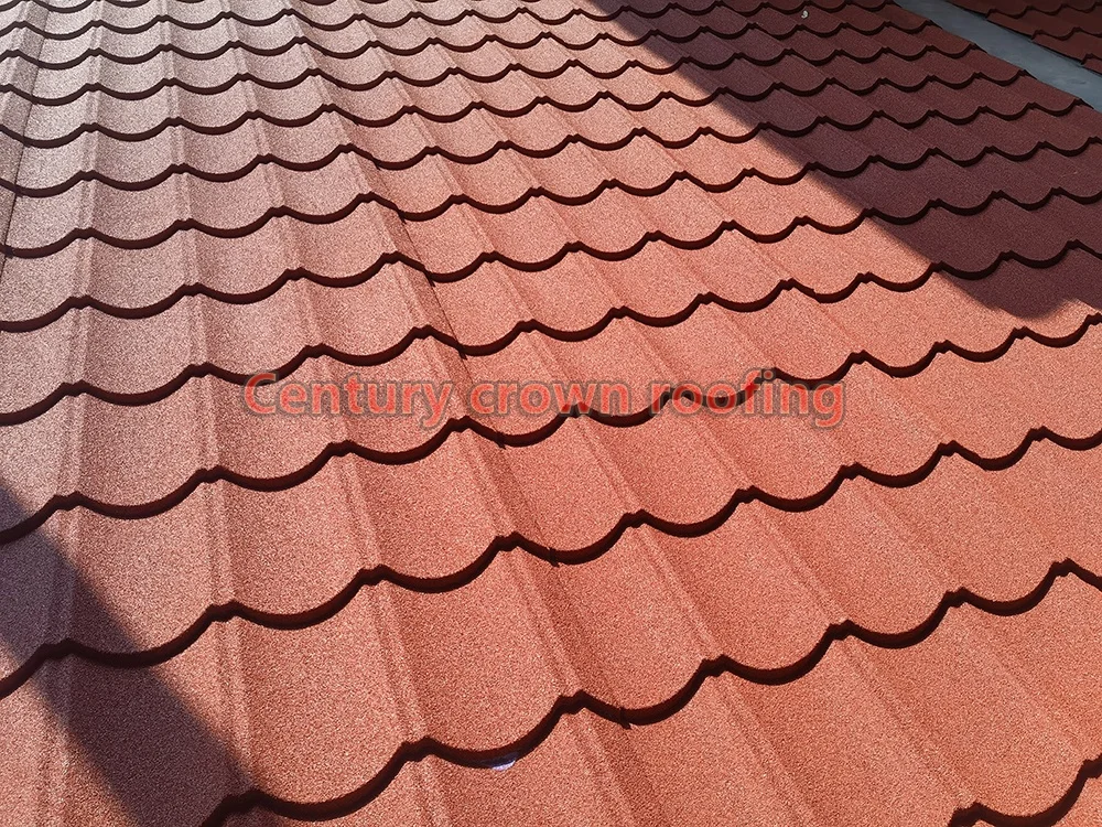 Guangzhou Corrugated Steel Roofing Sheet Stone Coated Roof Tile 50 ...