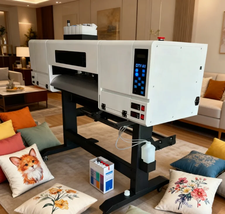 New ERASUB High Quality A1 DTF Printer XP600 Head 15-30 Working Env Direct Film 1 Year for Tshirt Clothes Cotton Fabric