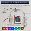 3W 16 colores en 1 con control remoto