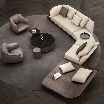 新しいデザインのモダンなソファクラシックで時代を超越したスタイルの