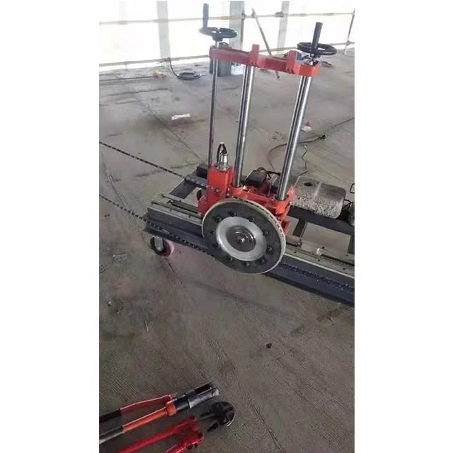 Building floor removal  rope saw tunnel concrete beam column sawing cutting machine