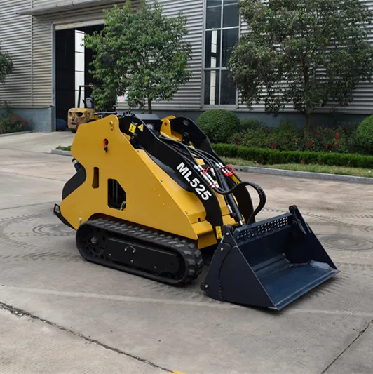 Crawler Skid Steer Loader With Remote Control MINI TRACK LOADER Lift for Coal Mining Underground Narrow Roadway Operation