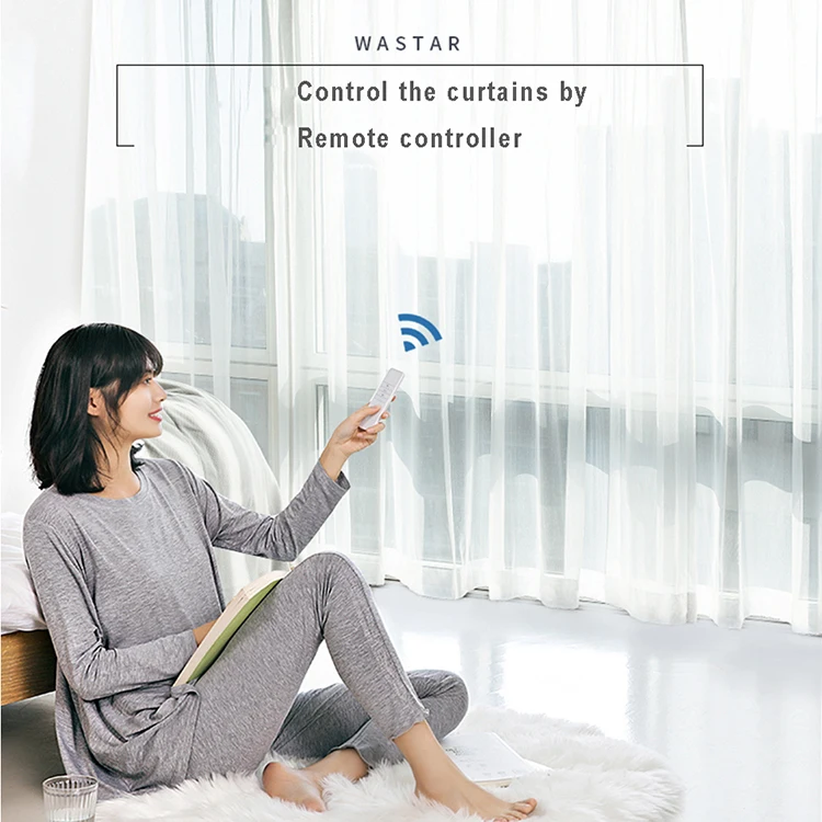 Tuya Smart WIFI Curtain Motor Smart Home Remote Control Voice Control Electric Opening and Closing Curtain Motor