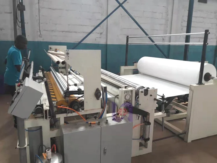 Small Toilet Paper Roll Making Machine Toilet Paper Roll Making Machine