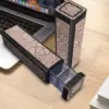 Cajón con estampado rosa