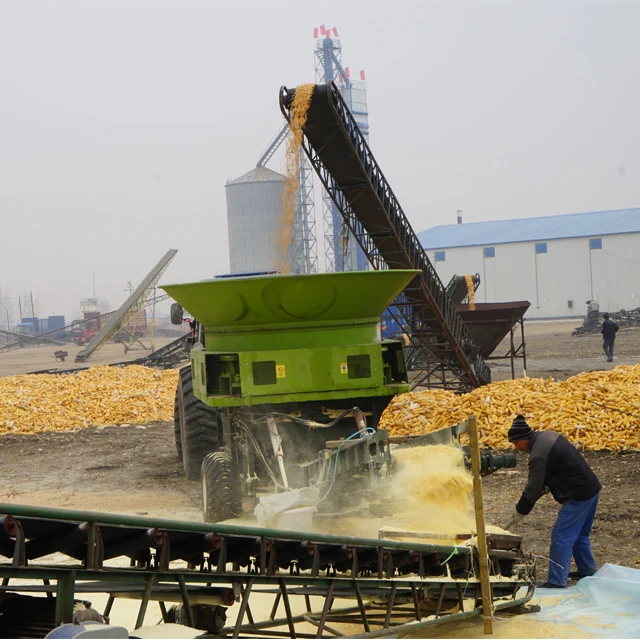 F1000 Hydraulic Driven Hammer Mill Grinder Poultry Feed Processing Tub Grinder Machines