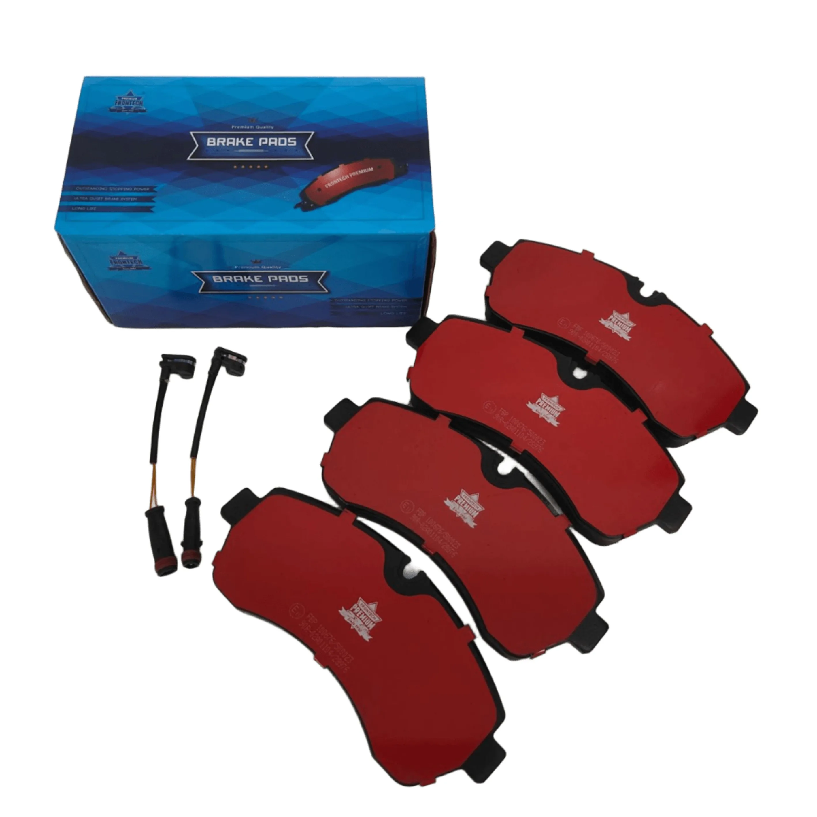 Wholesale Frontech Advanced Brake Pads Kit for Jetour X70 Isuzu Dmax Peugeot 508 Auto Parts High-Quality D863-7688 Shim