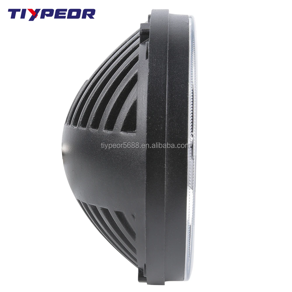 product tiypeor 7inch led headlight for car motorcycle off road for jeep wrangle with ring brand chip turn signal drl-3