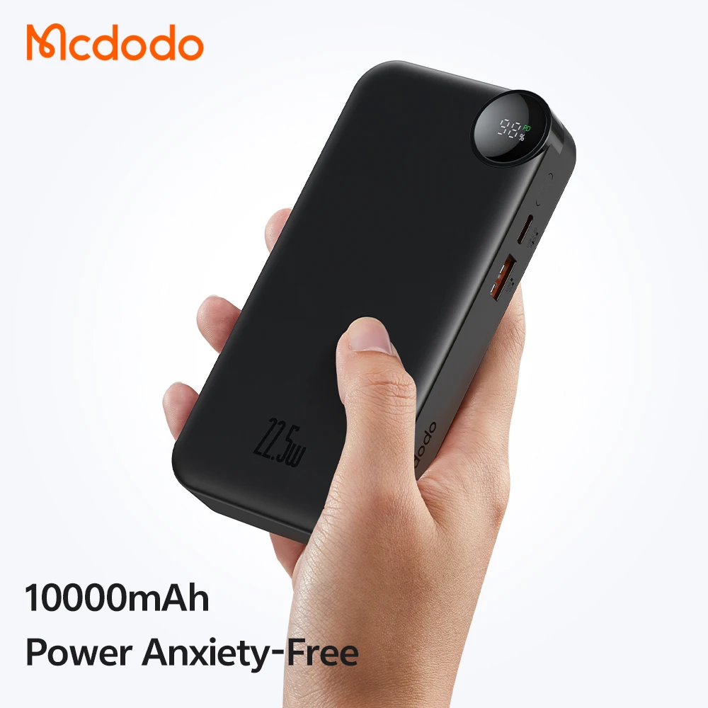 Mcdodo Freego Power Bank - 22.5W Portable Charger with Cable