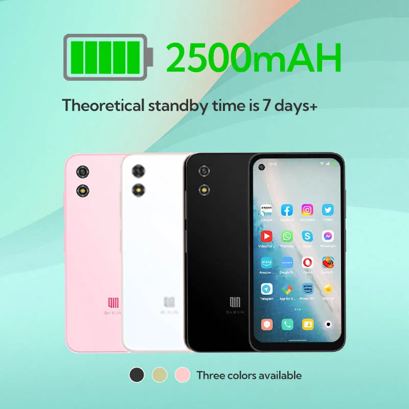 Qin3 Ultra モバイルフォン 8GB+256GB MTK G99 デュアルSIM 5インチスマホ