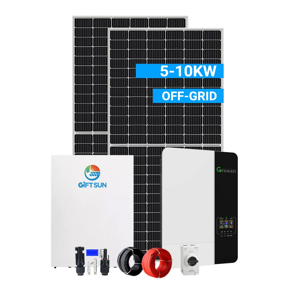 Şebekeden bağımsız Solar PV Sistemi Lityum pil