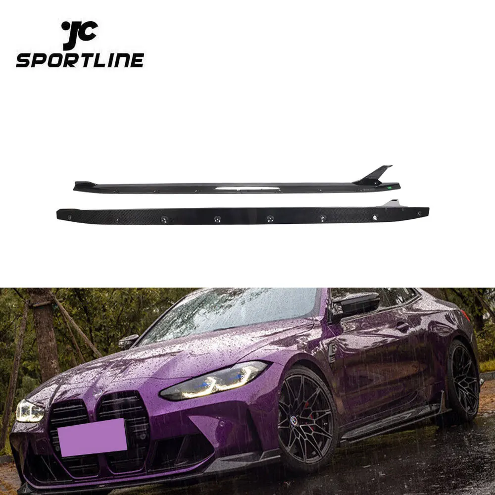 Prepregカーボンファイバーg82m4カーサイドスカートウィングレットbmwg82 G83m4コンペティション2021 2022 - Buy  G82 M4 Car Side Skirts,Car Side Skirts For Bmw G82,G82 Carbon Side Skirts  Product on Alibaba.com