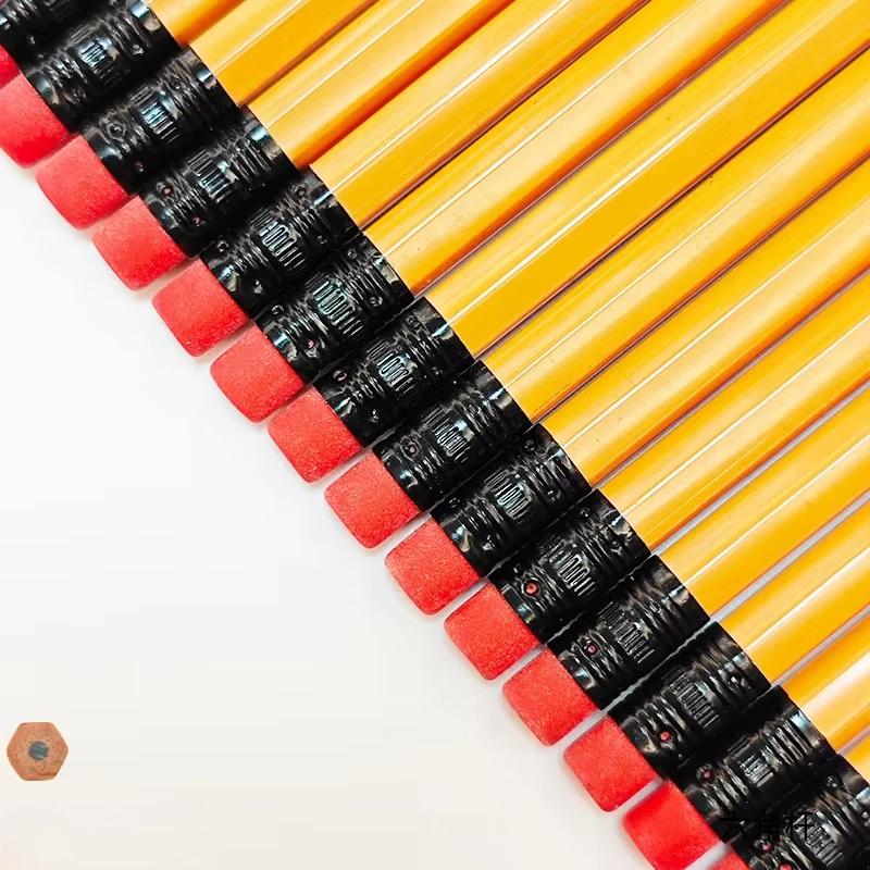 Oem utiles escolares customized pencils personalizzate school supplies stationery set pencil factory