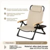 Yellow headrest chair