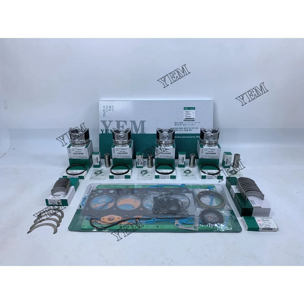 704-26 Engine Rebuild Kit With Cylinder Gaskets Bearings Piston Rings for Perkins Harvestors Engine