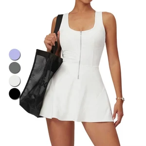 Tennis Dress Workout Golf Tennis Yoga Wear Clothes for Women 2 in 1 Tennis Workout Dresses Athletic Dress