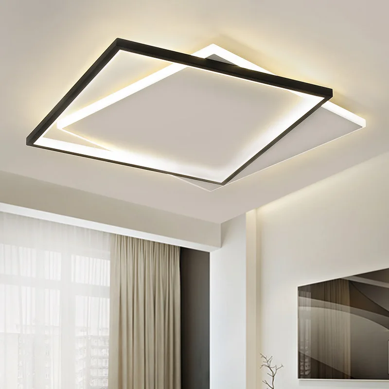 MEEROSEE Bedroom Light Luxury Lustre Led Fall Ceiling LED Lights MD87163