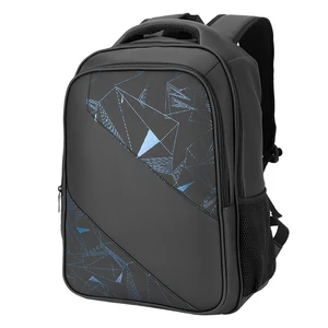 OMAKSA Custom Unisex 16 Inch Business Laptop Backpack Polyester Zipper Closure Waterproof Travel Bag