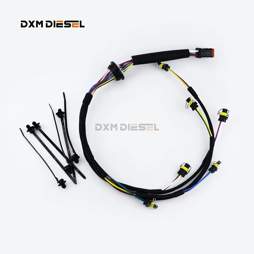 DXM 2225917 222-5917 Excavator Parts CAT E 324D 325D 326D 328D 329D C7 Engine Fuel Injector Wire Harness 2225917 222-5917 manufacture