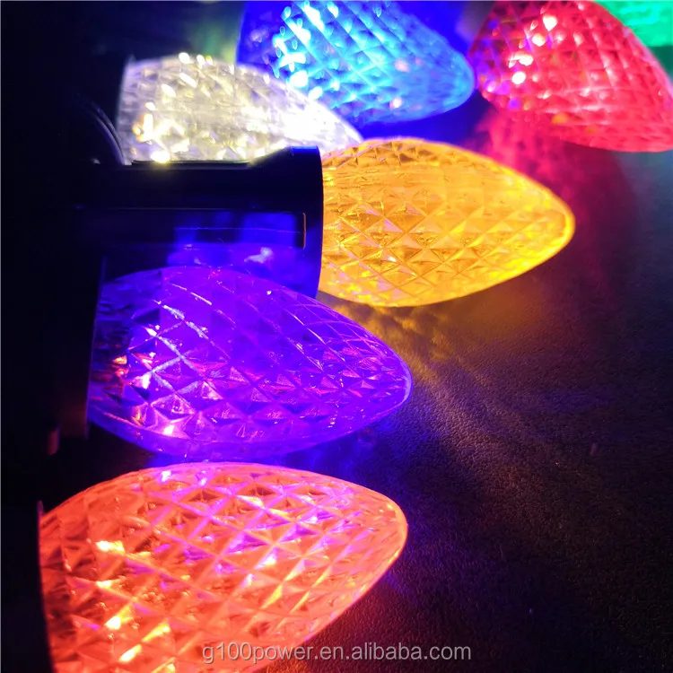 Top Viewing C7 C9 LED Christmas Light Bulbs for Outdoor Holiday Lighting Decorating