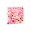 Coriandoli rosa rotondi