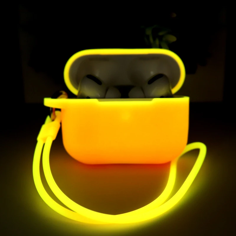 Luxury Neon Earphone Cases with Adjustable Strap