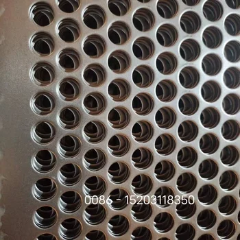 1.0mm thickness perforated metal Mesh Round hole shape perforated mesh sheet For Decoration For Machine