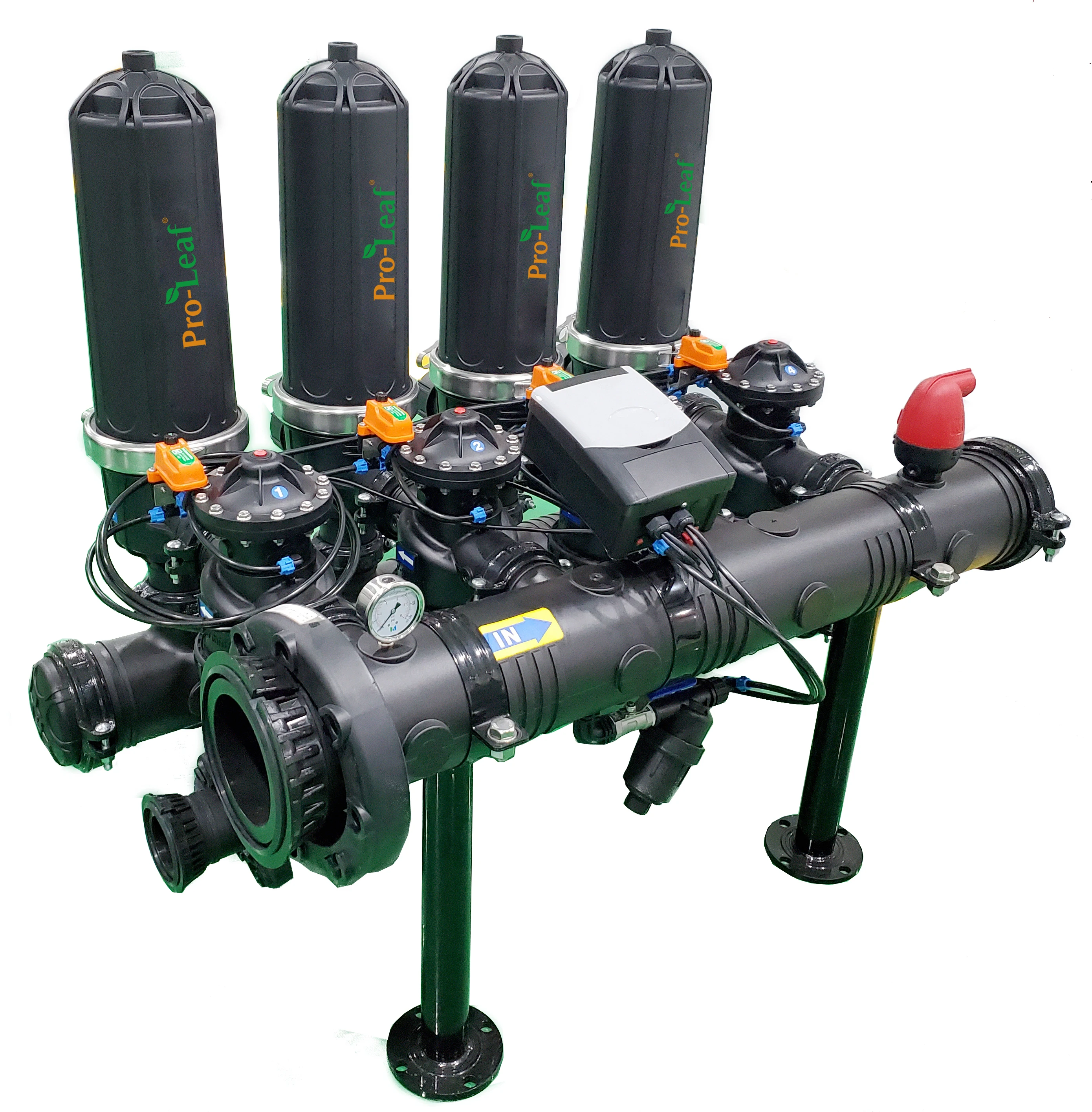 Greenhouse Automatic Filtration System Backwash Disc Water Filter for Agriculture Irrigation