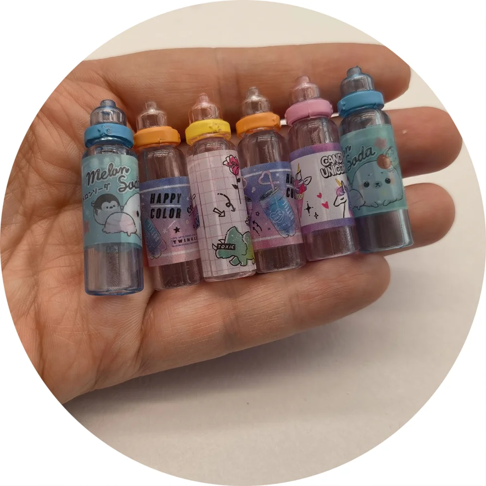 各種ミニチュアドールハウスミルクボトル哺乳瓶人形ドールハウス