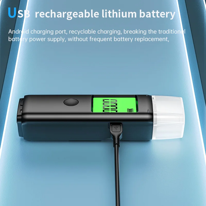 Newest Breathalyzer Factory Professional Digital Display Rechargeable Alcotester Alcohol Breath Tester HM-01